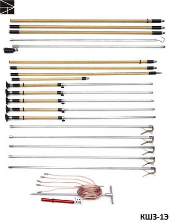 Заземление переносное для воздушных линий КШЗ-1Э сечен. 16мм ЭЛЕКТРО ТРЕЙД ET-Z216-16