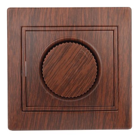 Светорегулятор СП Plano 1-401-10 поворотный 600Вт 230В IP20 венге Intro Б0030092 ЭРА