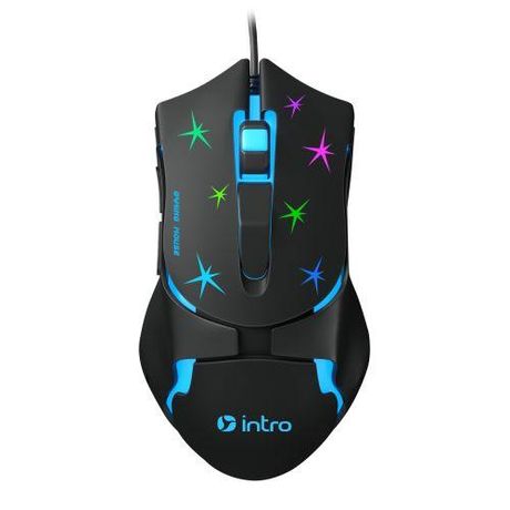 Мышь MG555 игровая проводная 800-3600dpi черн. Intro Б0060197 ЭРА