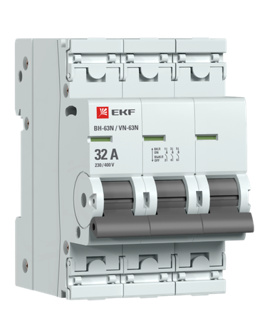 Выключатель нагрузки 3P 32А ВН-63N PROxima| S63332 | EKF