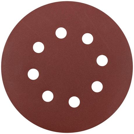 Круг шлифовальный с отверстиями (липучка) 125мм Р 400 алюм./оксидные (уп.5шт) КУРС 39791