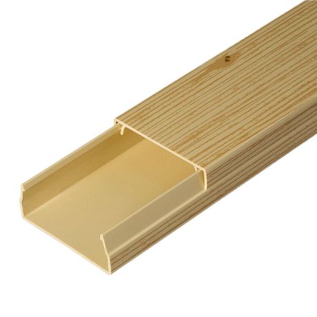 Кабель-канал сосна 2-й замок в п/э 40х16 (30 м/уп) | PR03.0184 Промрукав Строитель