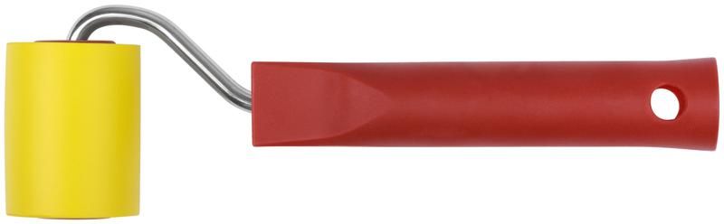 Валик прижимной для обоев 50мм резиновый желт. КУРС 02976