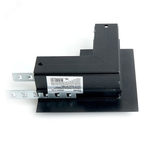 Соединитель угловой черный для низковольтного встраиваемого шинопровода - LD2004 FERON 41980