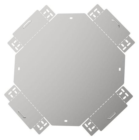 Ответвитель для лотка 100х300 0.6мм ESCA 3 IEK ES3-KR-100-300-06