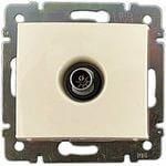 Розетка телевизионная проходная TV СП Valena 14дБ механизм сл. кость (DIY-упак.) IEK 695625 Legrand