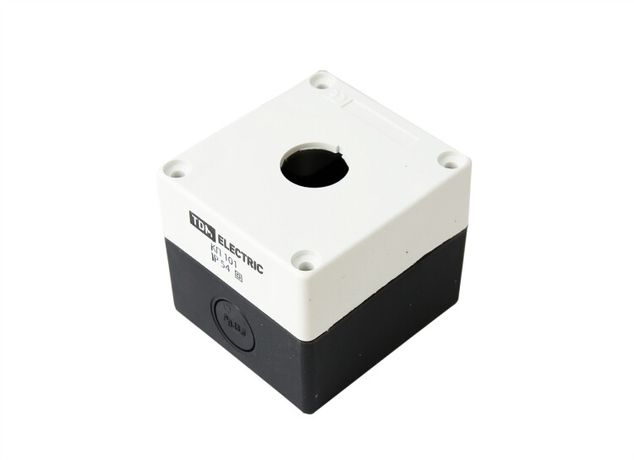 Корпус КП101 для кнопок 1место белый | SQ0705-0001 TDM