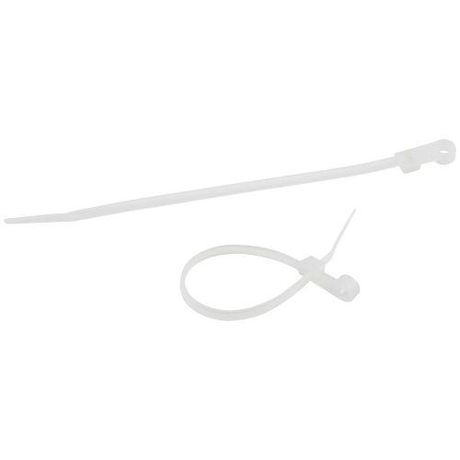 Стяжка кабельная нейлоновая (хомут) под винт 3.6 х 100 мм белая (100 шт/уп) NO-225-315 - Б0066040 ЭРА