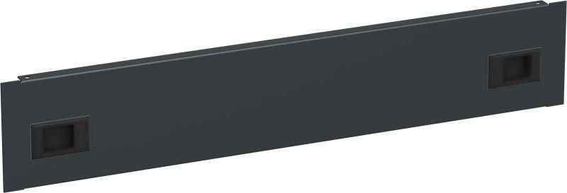 РФ | ZP-FP05-02U-H-G3-R ITK by ZPAS Фальш-панель 19" 2U крепление на защел чер IEK