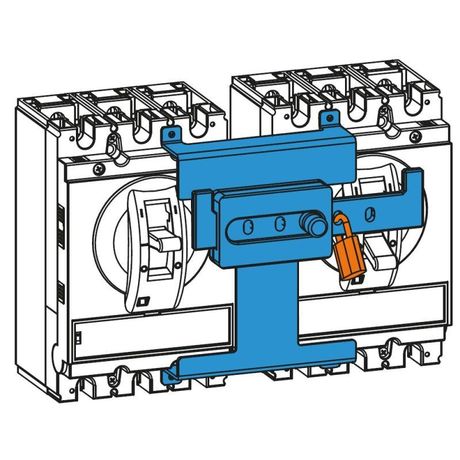 Блокировка рычагов взаимная механическая PLIL T250 4P | 357164 КЭАЗ