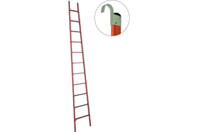 Лестница стеклопластиковая приставная диэлектр. ЛСПД-3.0 Евро Телеком Мг Диэлектрик Д471552