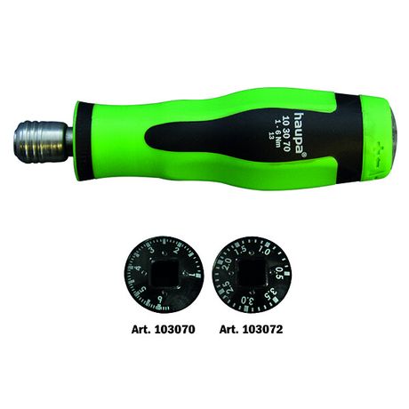 Рукоятка динамометрическая для сменных стержней VarioTQ 1 -6 Нм - 103070 HAUPA