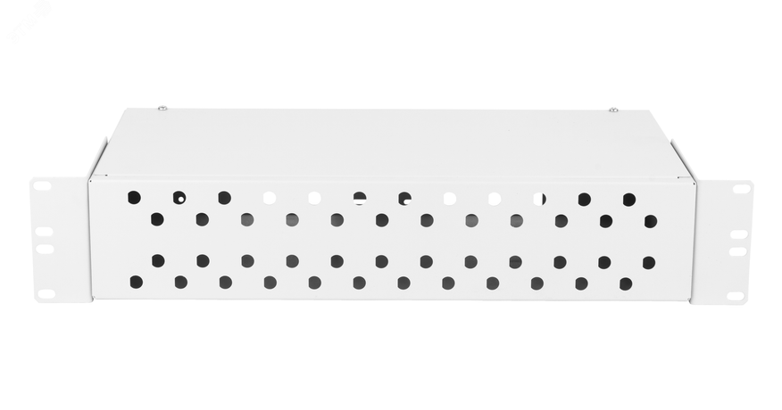 Оптический кросс 19д 2U укомплектованный на 48 портов FC/UPC SM 9/125 OS2 серый полный комплект - NMF-RP48FCUS2-WS-ES-2U-GY NIKOMAX ЭКО49455