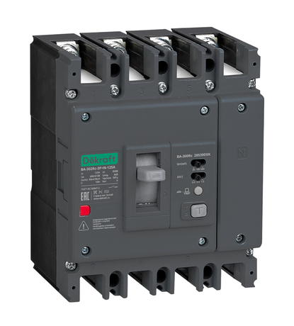 Выключатель автоматический силовой 3п 25А 50кА ВА-302Rc Inst 30/100/300мА DEKraft 28502DEK APC