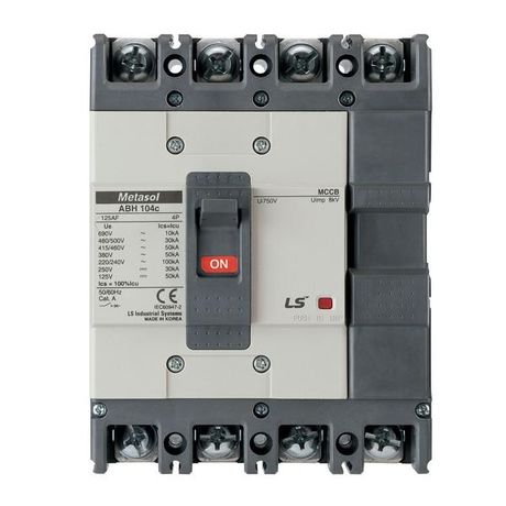 Автоматический выключатель ABN104c (22/18кА 380/415В) 4Р) 100A | 132006600 Lsis
