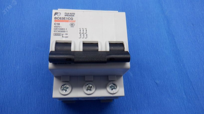 Автоматический выключатель - BC63E1CG-3P016E LSIS