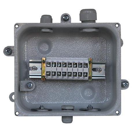 Коробка клеммная КЗНС-08 У2 8 зажимов IP54 (пластиковые вводы PG) Электротехник ET000620