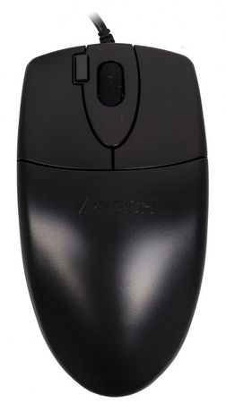 Мышь OP-620D черн. оптическая 1000dpi USB 4but BLACK A4TECH 85694