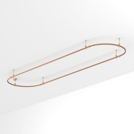 Трек ART-APRIORI-OVAL-ROD-200-4000x1000 (GD) (ARL, IP20 металл, 3 года) - 054527 Arlight