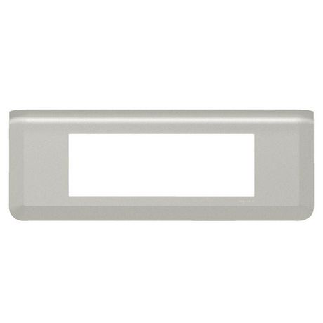 Рамка - Mosaic 6 модулей алюминий | 079316L Legrand