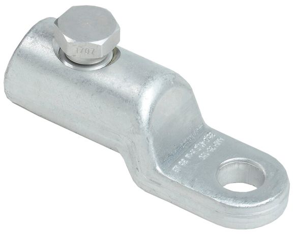 Наконечник механический медно-алюм. АММН 35-150 до 35кВ со срывными болтами IEK UZA-28-S35-S150-235