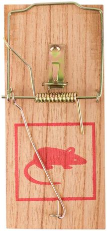 Мышеловка деревянная большая 180х85мм FIT 67810 РОС