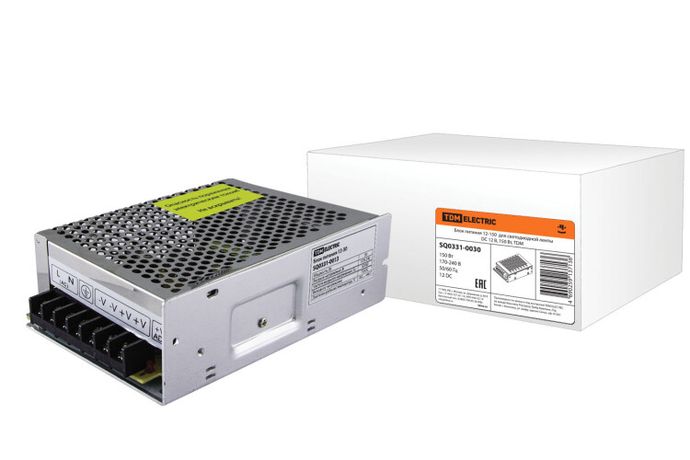 Драйвер для светодиодной ленты LED 12-150 150Вт 12В IP20 | SQ0331-0030 TDM