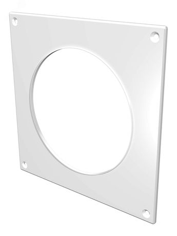 Накладка торцевая пластиковая 150х150 для воздуховода D100 - 10НКП ЭРА 643