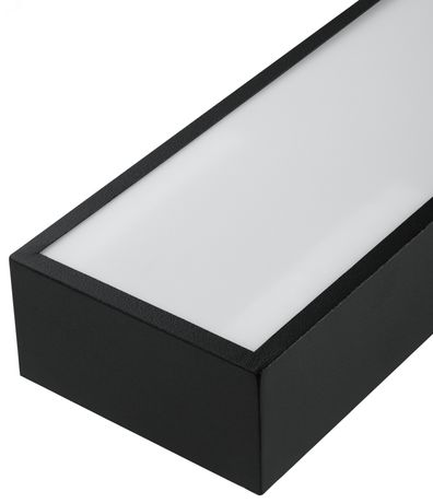 Светильник светодиодный Geometria Block SPO-114-B-40K-036 36Вт 4000К 2800Лм IP40 1200х130х50мм драйвер внутри подвесной черн. Эра Б0058861