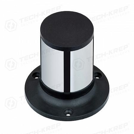 Ножка круглая регулируемая сверху d50х80мм метал. хром Tech-Krep/Zitar 148550