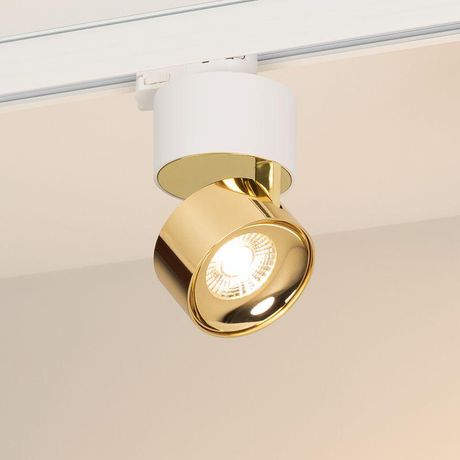 Светильник светодиодный трековый SP-PLURIO-TRACK-4TR-R77-9W Warm3000 (WH-BRS, 36 deg, 230 В) (ARL, IP20 Металл, 3 года) - 038114 Arlight