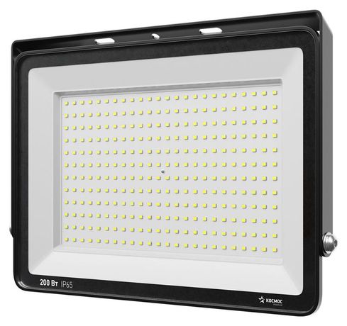 Прожектор светодиодный КОСМОС PREMIUM 200Вт, 20000 Лм, IP65, 6500К - KOS_PR_LED_200