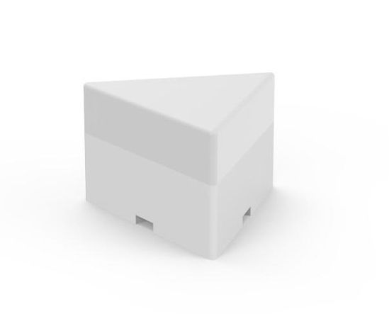 Светильник светодиодный линейный ДПО 48 Вт 4600 лм 4000К AC 220В Белый IP40 1180х70х55мм сквозная проводка соеденяется в линию крепления комплекте Shop Lighting - 883525248 Gauss