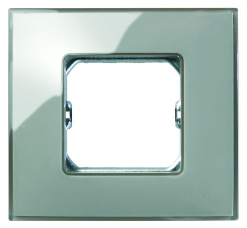 Рамка 3-м Simon27 Neos дымчатое стекло Simon 27773-34
