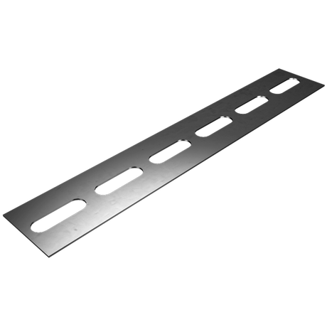 Полоса перфорированная 32мм L2500 сталь 1мм PP32-1.0-2500 КМ LO1174 КМ-Профиль