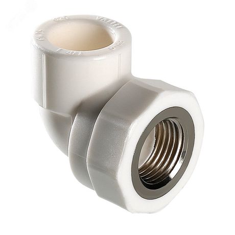 Угольник комбинированный 32x1' ВР переходной, полипропиленовый PPR, белый - PV7523206 VALTEC VTp.752.0.03206