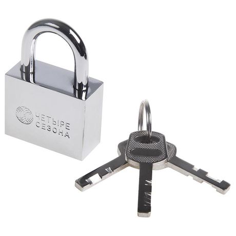 Замок навесной серия «Сталь» 40 мм ЧЕТЫРЕ СЕЗОНА | 79-0034 SDS MEET