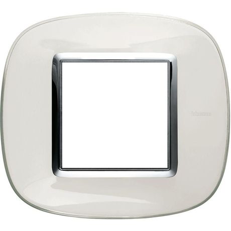 Рамка 2-м Axolut бел. карамель Leg BTC HB4802DB Legrand