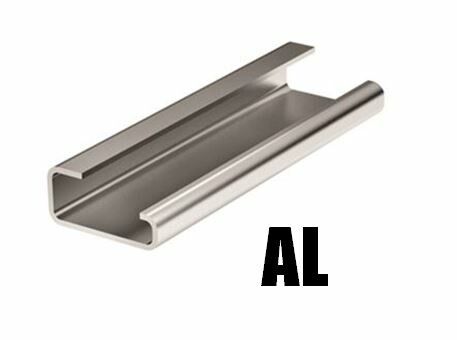 DIN-рейка алюминиевая с насечкой G1 32х15 мм длиной 2000мм | 02120AL DKC ДКС