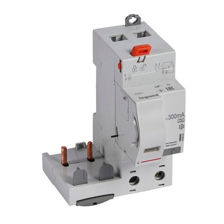 Дифференциальный блок DX3 - тип A 300 мА 2П 230 В~ 63 А 2 модуля | 410432 Legrand
