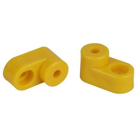 Изолятор для шин NO-224-69 угловой желтый | Б0062939 ЭРА