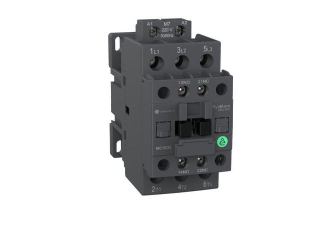 КОНТАКТОР MC1D 3P 32A НО+НЗ 24V 50/60ГЦ | MC1D32B7 SE APC