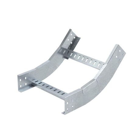 Угол вертикальный внутренний 45 градусов, 50х500 R300, лонжерон 1,5 мм, цинк-ламельный, в комплекте с крепежными элементами и соединительнымипластинами, необходимыми для монтажа - LIH0535KZL ДКС