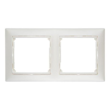 Рамка 2-м Valena горизонт. жемчуж. Leg 770472 Legrand
