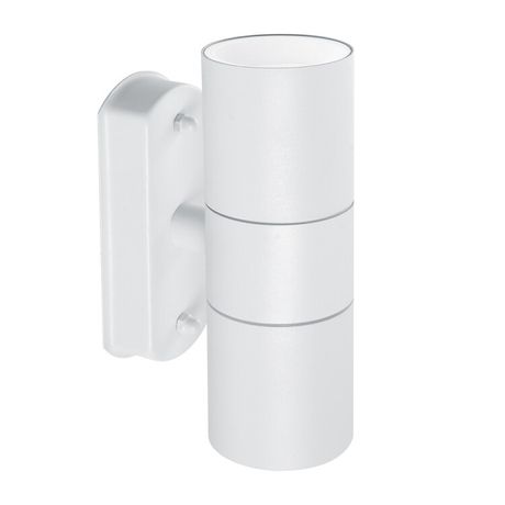 Светодиодный светильник аритектурный 230V 2*GU10, DH0704, белый (на стену) | 11673 FERON