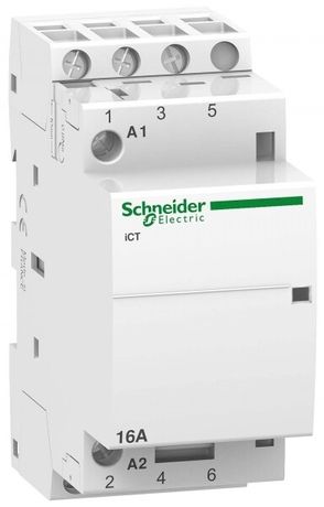 Контактор модульный iCT16A 3НО 220/240В АС 50Гц | A9C22813 Schneider Electric APC