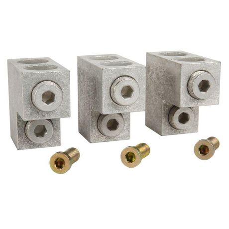 Комплект зажимов для присоединения 2 кабелей OptiMat D400, D630 320-630А-УХЛ3-3 шт | 318012 КЭАЗ