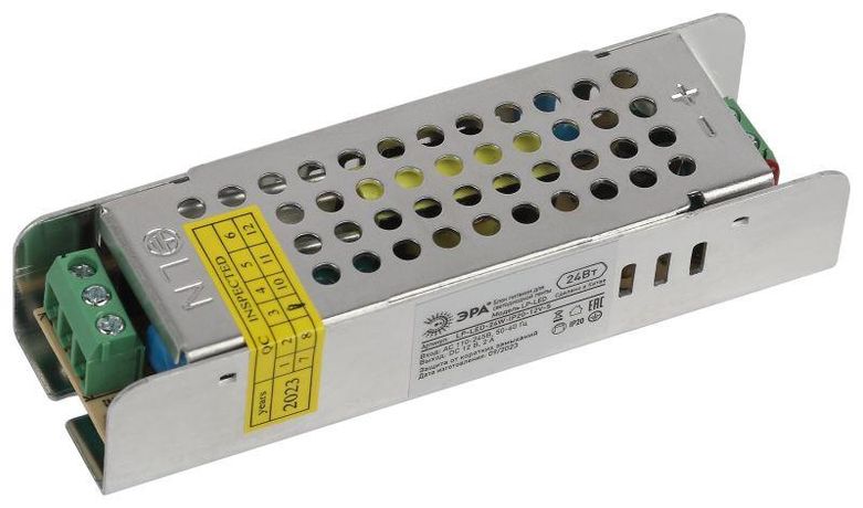 Блок питания для светодиодной ленты LP-LED 24W-IP20-12V-S - Б0061119 ЭРА