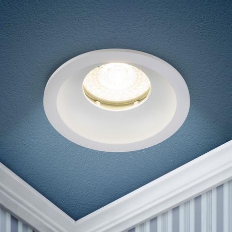 Встраиваемый светильник влагозащищенный WR4 SWH MR16/GU5.3 IP44 белый матовый | Б0061185 ЭРА