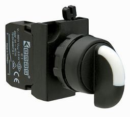 Переключатель 2-0-1 с фиксацией (1НО) EMAS CP100S30